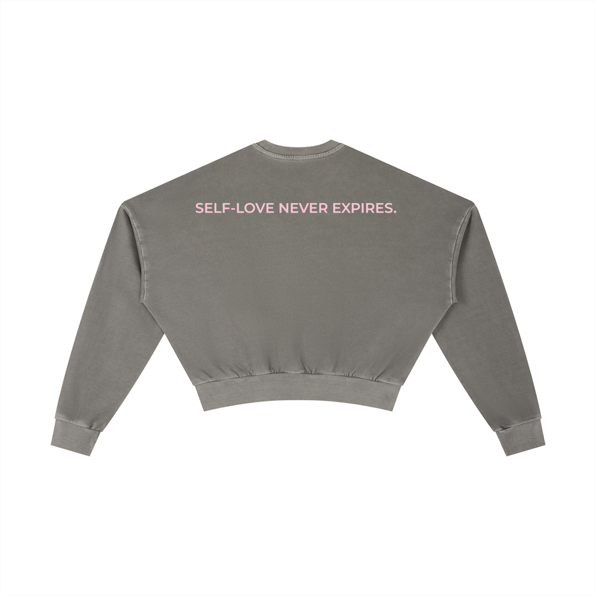 Sweetheart Vintage Crop Sweatshirt – Moon Shadow Ash | Anime Gym Bae ™